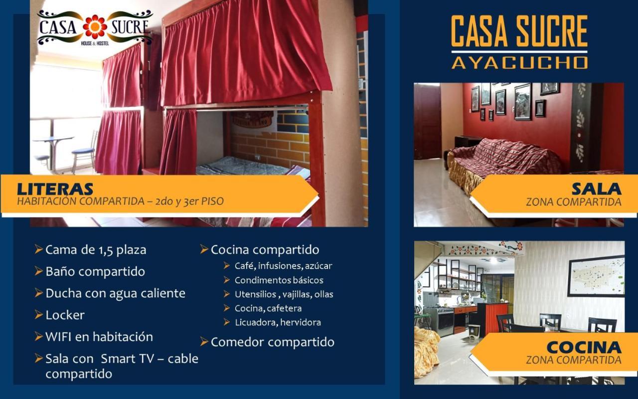 Casa Sucre Hostel Ayacucho Buitenkant foto